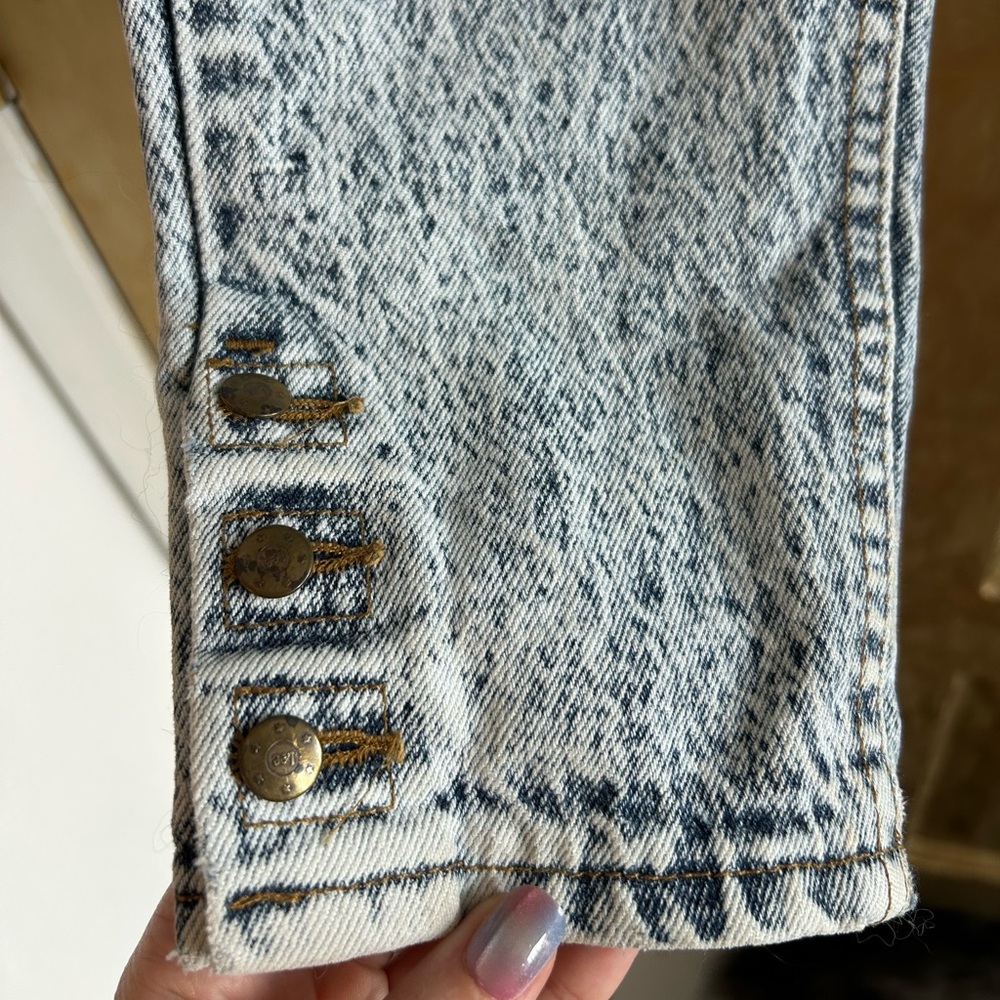 Vintage acid washed Lee jeans - Picture 2 of 8